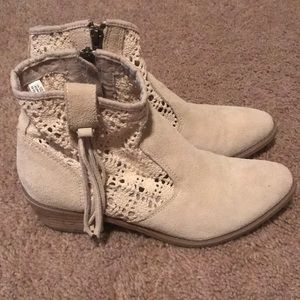 AE Fringe Booties - Size 7